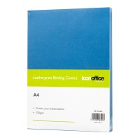 20-Pack Binding Covers A4 Blue 250 gsm